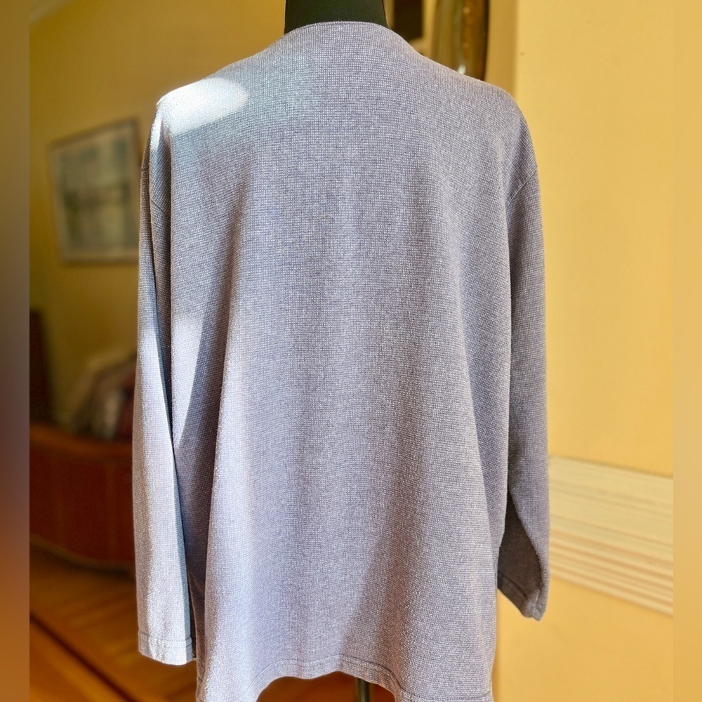 Coldwater Creek Lavender Long Sleeve Top Extra Large - Picture 3 of 10